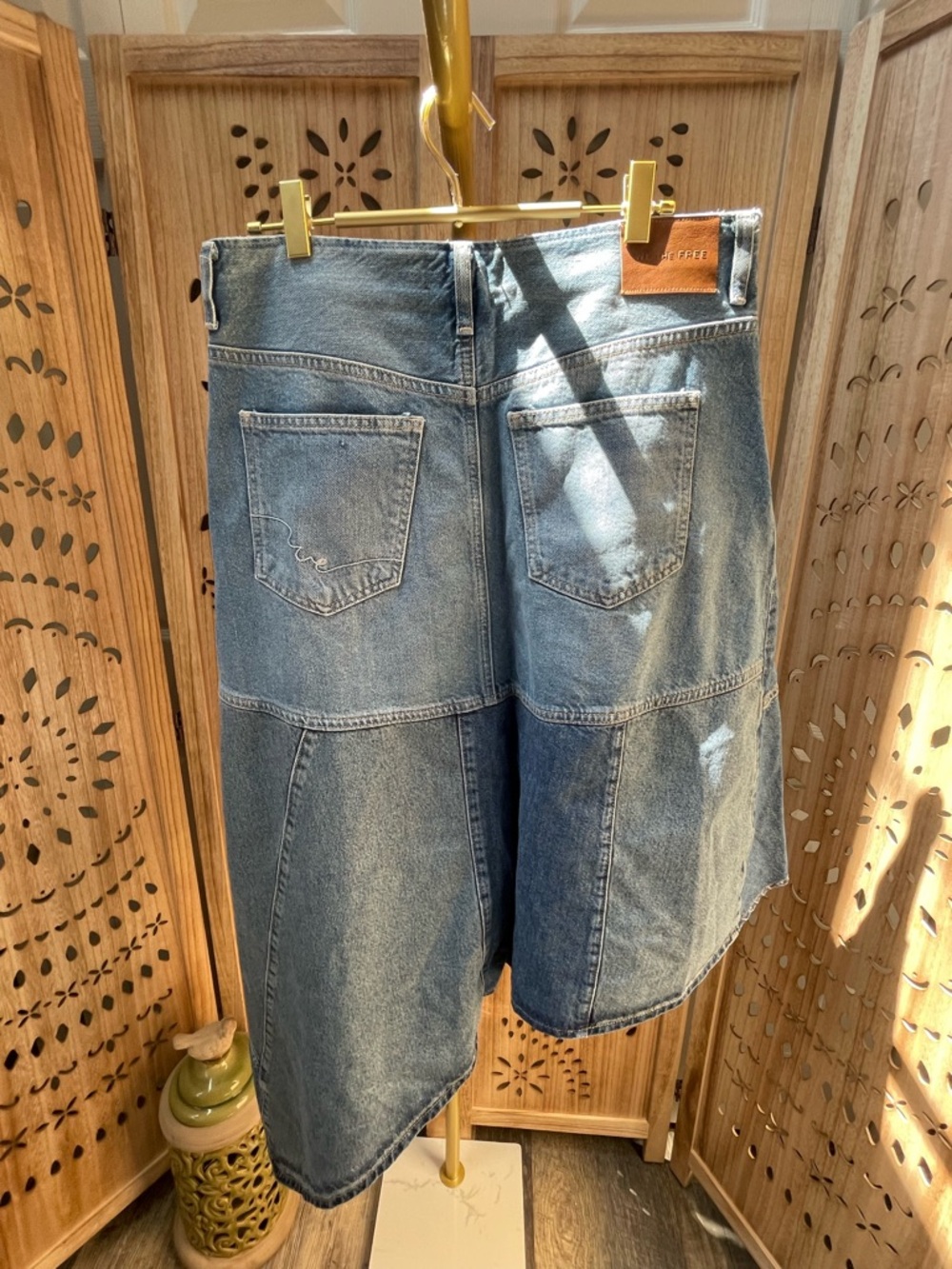 NWOT We The Free Piece Of Work Denim
Midi Skirt - Picture 8 of 13